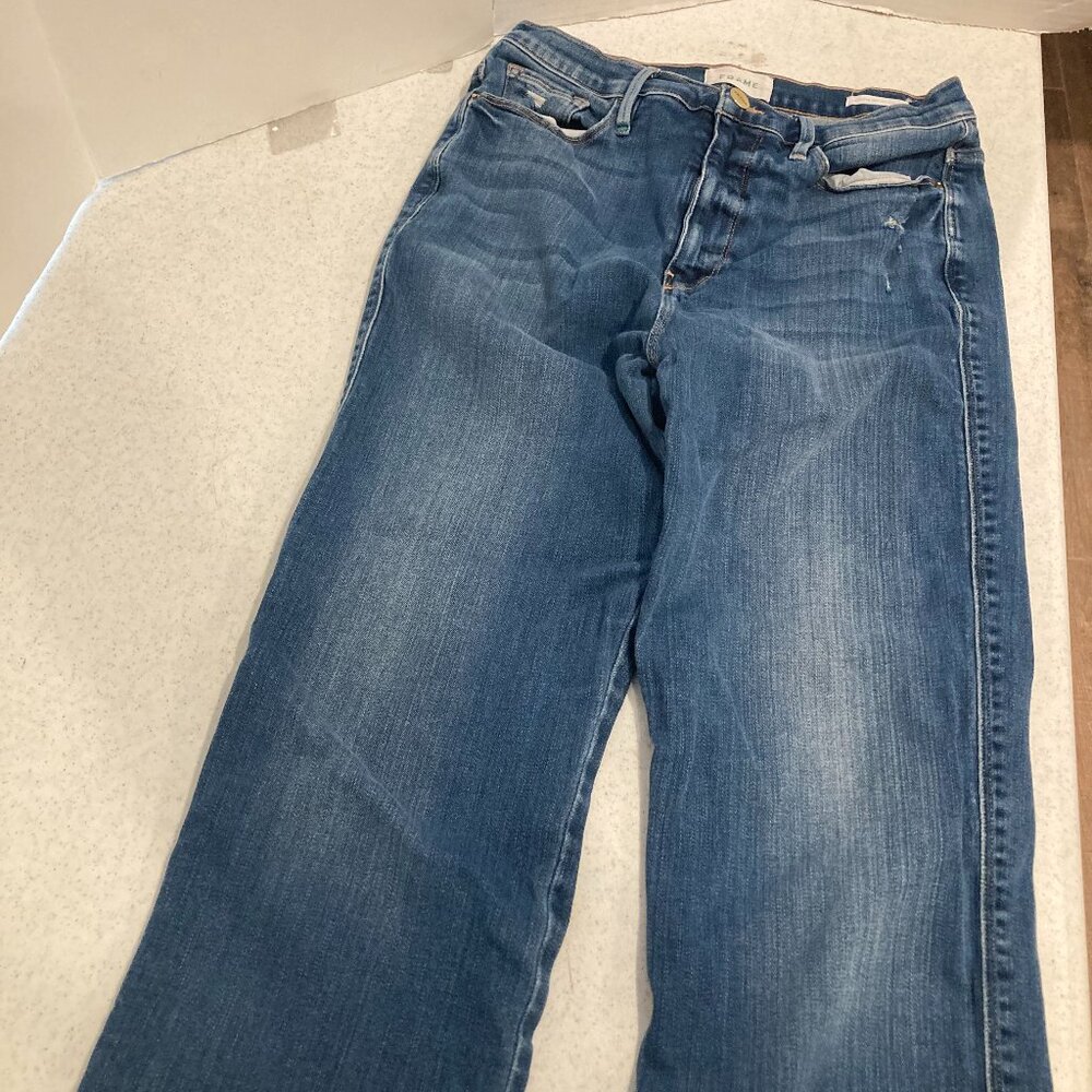 FRAME WOMENS STRAIGHT LEG JEANS SIZE 28